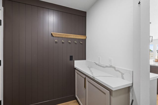 25900 Tanforan Dr, Madera, CA 93638 - laundry area with light wood-style flooring