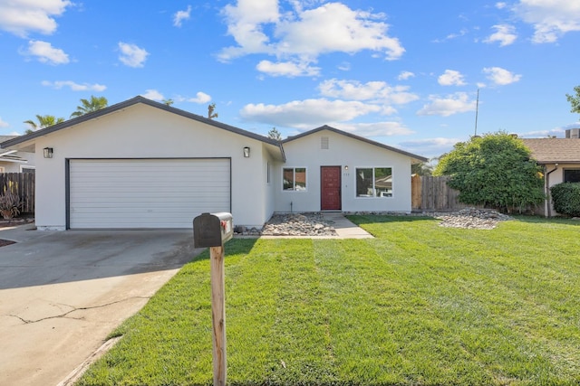 513 Waldo, Exeter, CA 93221 - single story home with an attached garage, concrete driveway, and stucco siding