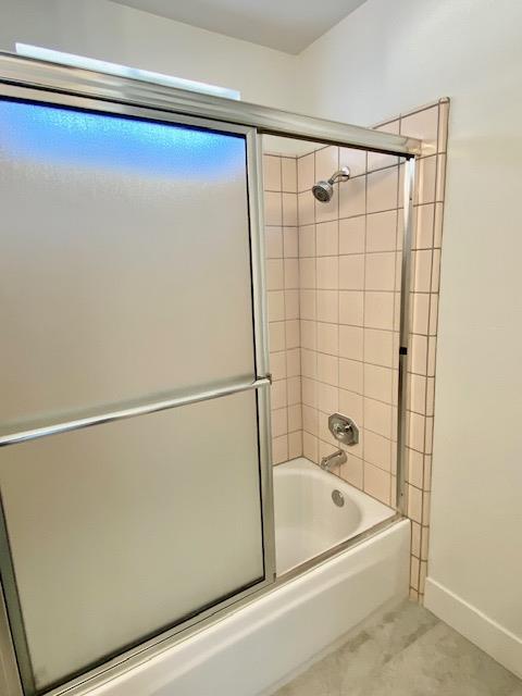 485 E Alluvial Ave Unit 102, Fresno, CA 93720 - bathroom with enclosed tub / shower combo