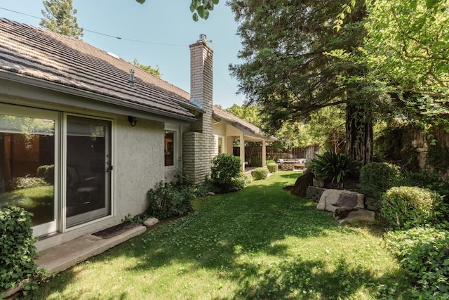 499 E Braddock Dr, Fresno, CA 93720 - view of yard