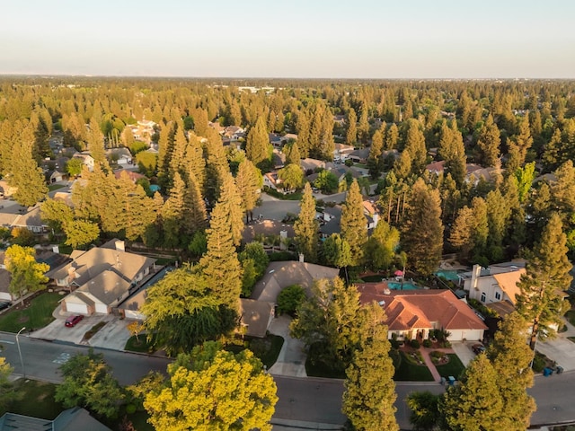 499 E Braddock Dr, Fresno, CA 93720 - aerial perspective of suburban area featuring a forest