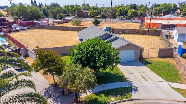 829 W Woodward Ave, Fresno, CA 93706 - drone / aerial view