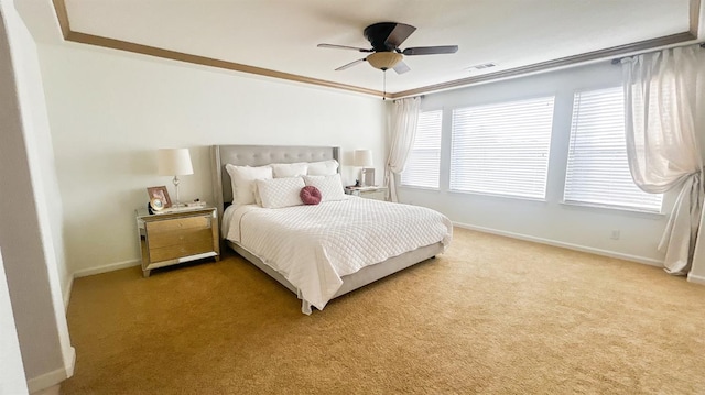 9130 Hunters Creek Way, Chowchilla, CA 93610 - carpeted bedroom with baseboards and ceiling fan