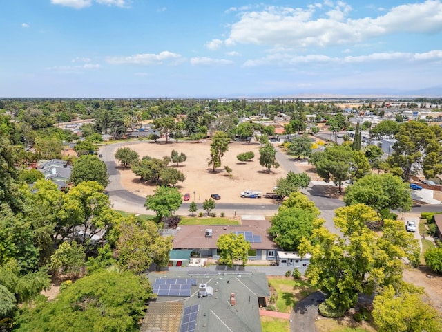 5554 E Montecito Ave, Fresno, CA 93727 - aerial perspective of suburban area with a tree filled landscape