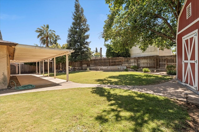 4705 N Holt Ave, Fresno, CA 93705 - view of yard with a patio area