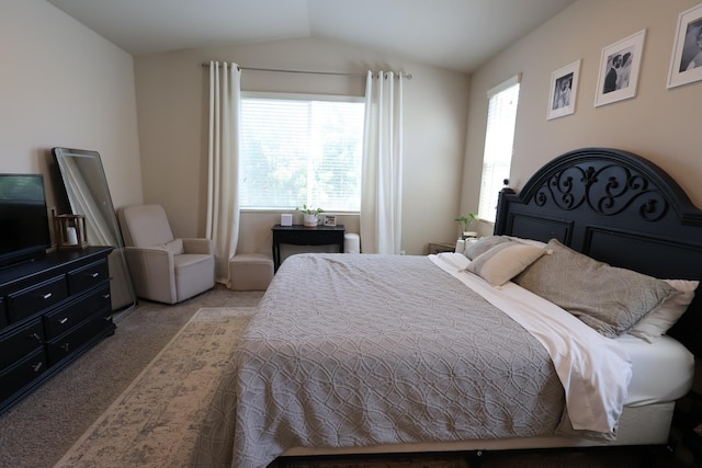 4090 Buckingham Ave, Clovis, CA 93619 - bedroom featuring lofted ceiling and carpet