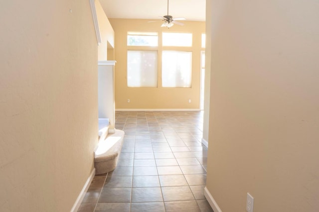 1850 N Dupree Ln, Clovis, CA 93619 - hallway featuring tile patterned flooring and baseboards