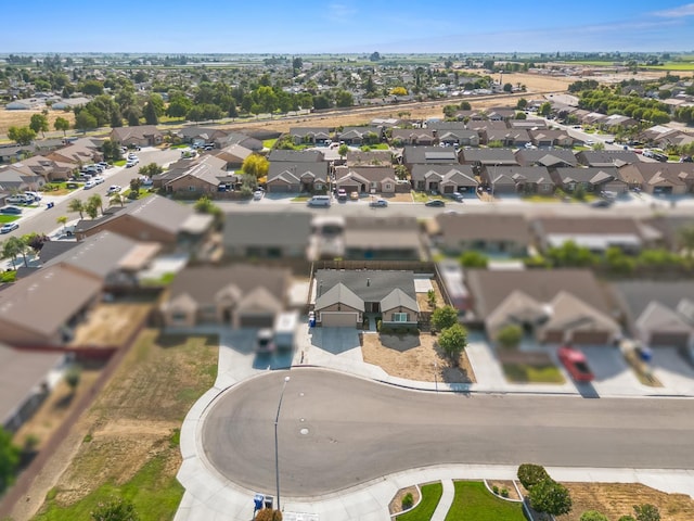 703 Tulip Cir, Dinuba, CA 93618 - aerial view of property and surrounding area with nearby suburban area