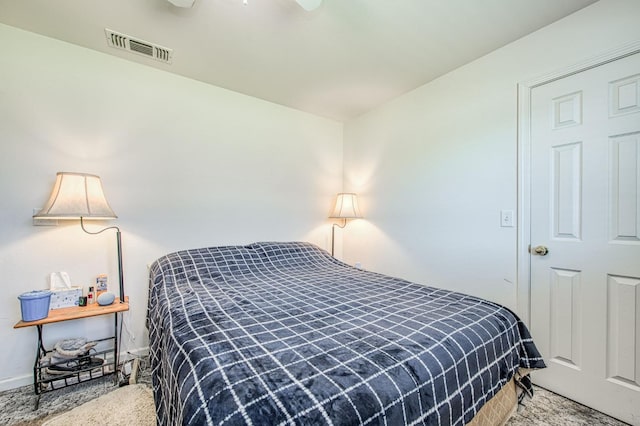 1183 E Dinuba Ave, Fresno, CA 93725 - bedroom with carpet and ceiling fan