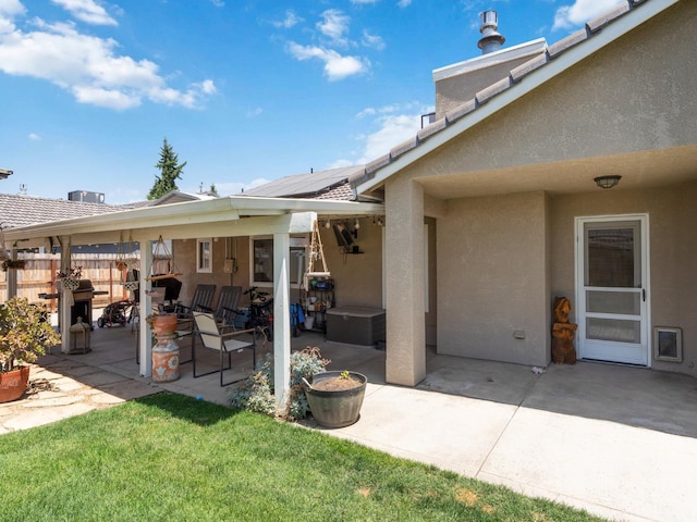 279 Lily Ave, Sanger, CA 93657 - view of patio with central air condition unit