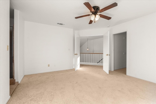 473 E Alluvial Ave Unit 107, Fresno, CA 93720 - empty room featuring carpet and a ceiling fan