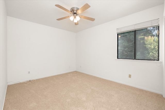 473 E Alluvial Ave Unit 107, Fresno, CA 93720 - carpeted empty room with baseboards and ceiling fan
