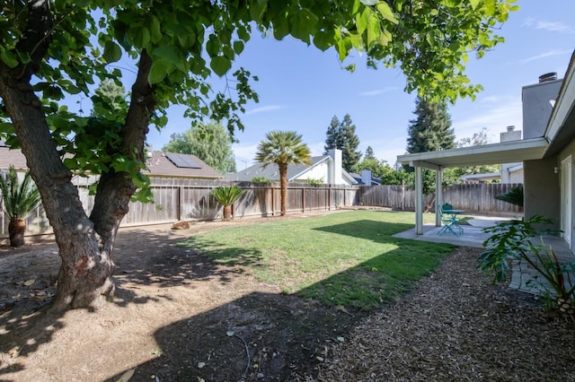 8259 N College Ave, Fresno, CA 93711 - view of yard featuring a patio