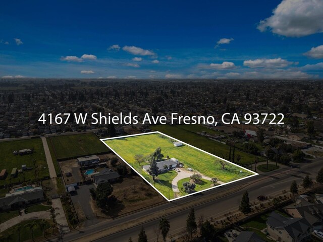4167 W Shields Ave, Fresno, CA 93722 - view of property location featuring property parcel outlined