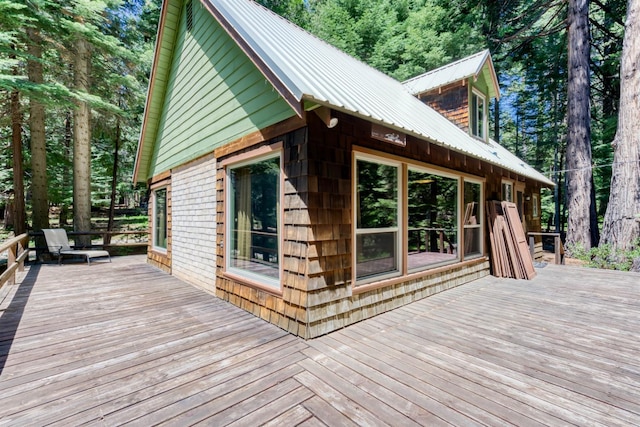 1140 Pine St, Fish Camp, CA 93623 - view of deck