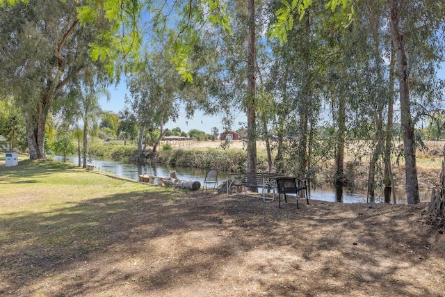 8519 E Olive Ave, Fresno, CA 93737 - view of yard featuring a water view