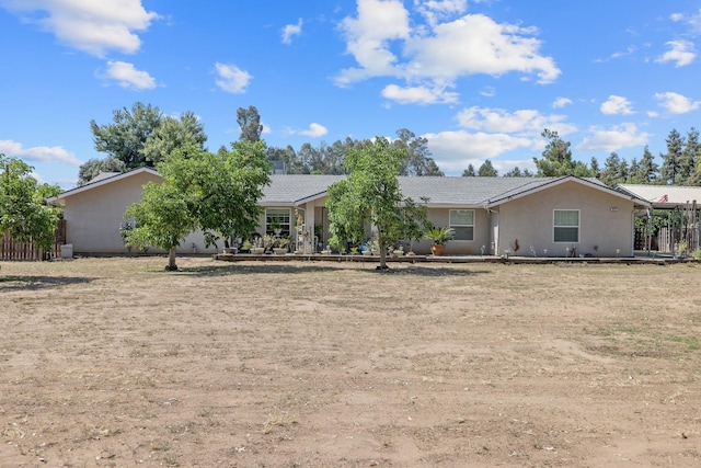 8519 E Olive Ave, Fresno, CA 93737 - view of front of property featuring stucco siding