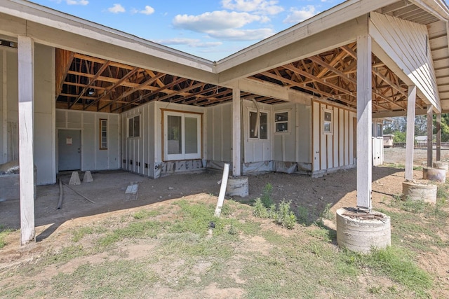 8519 E Olive Ave, Fresno, CA 93737 - view of exterior entry featuring board and batten siding