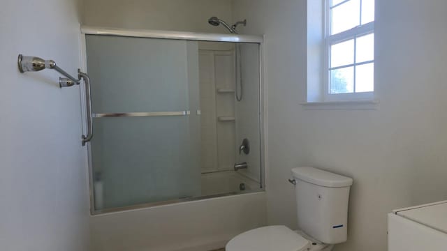 758 Persimmon, Madera, CA 93638 - full bathroom with toilet and bath / shower combo with glass door