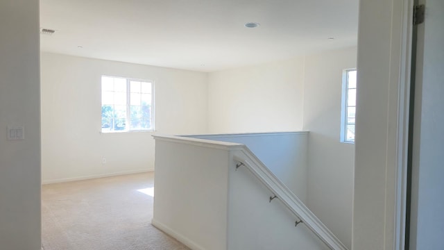 758 Persimmon, Madera, CA 93638 - hallway featuring an upstairs landing, carpet floors, and baseboards
