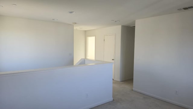 758 Persimmon, Madera, CA 93638 - spare room featuring baseboards, light colored carpet, and recessed lighting