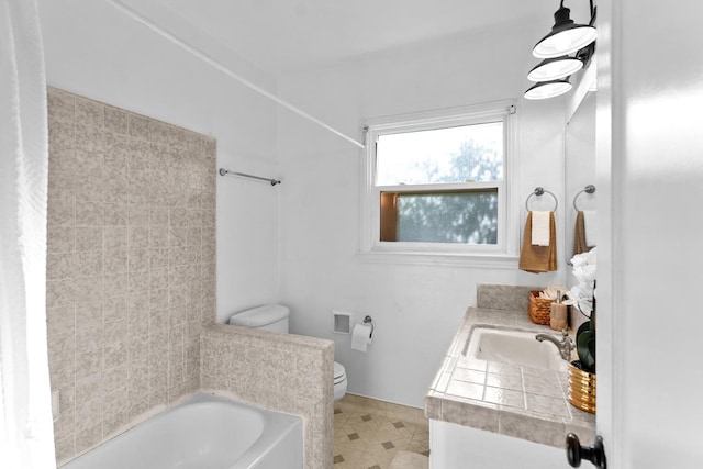 3446 E Lamona Ave, Fresno, CA 93703 - bathroom featuring vanity and toilet