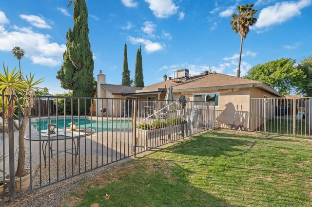 2724 Monocott Dr, Madera, CA 93637 - view of swimming pool with a patio
