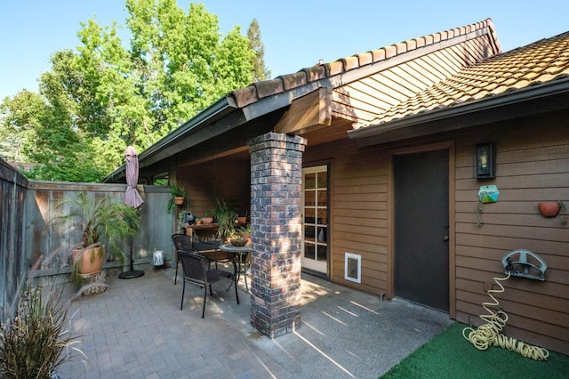 2063 W Barstow Ave, Fresno, CA 93711 - view of patio / terrace featuring outdoor dining space