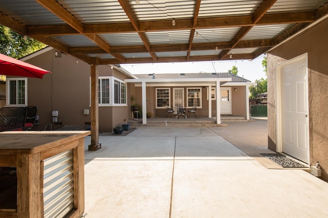 2837 N Thorne Ave, Fresno, CA 93704 - view of patio with a pergola and outdoor dining area