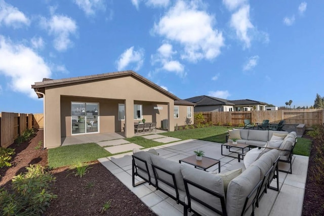 2266 S Sylmar, Fresno, CA 93725 - view of patio / terrace with an outdoor living space