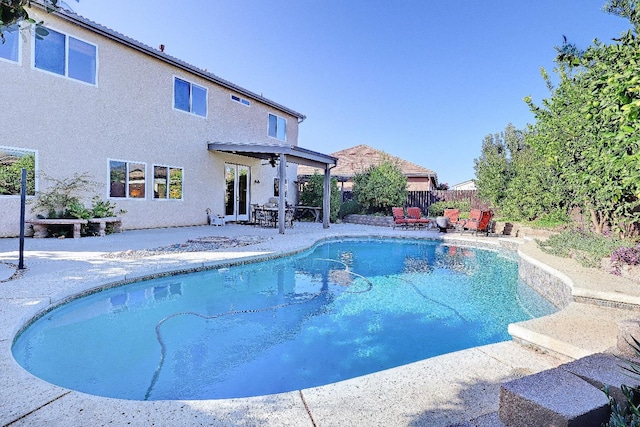 3356 N Burgan Ave, Fresno, CA 93727 - view of pool featuring a patio area