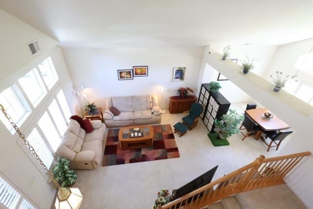 1976 Decatur Ave, Clovis, CA 93611 - living area with carpet floors