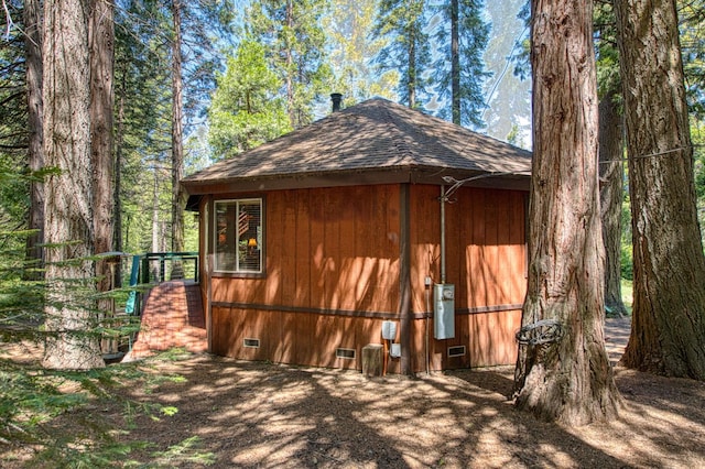 42272 Hanging Branch Rd, Shaver Lake, CA 93664 - view of outdoor structure
