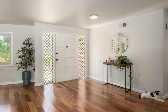 5309 N Parrish Way, Fresno, CA 93711 - foyer with wood finished floors and baseboards