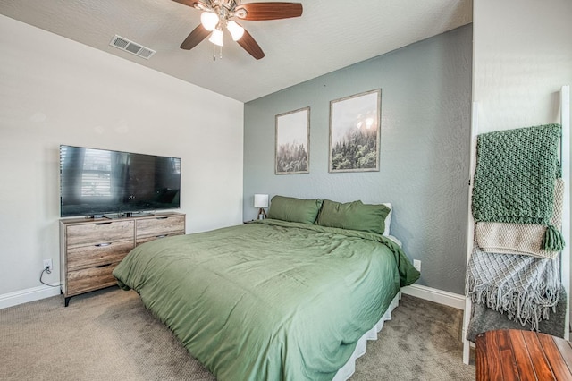 574 Expedition Way, Madera, CA 93636 - bedroom featuring light colored carpet, baseboards, and ceiling fan