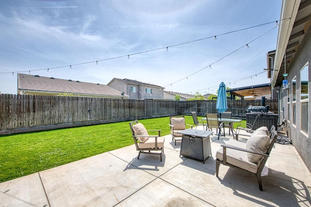 574 Expedition Way, Madera, CA 93636 - view of patio / terrace with outdoor dining area