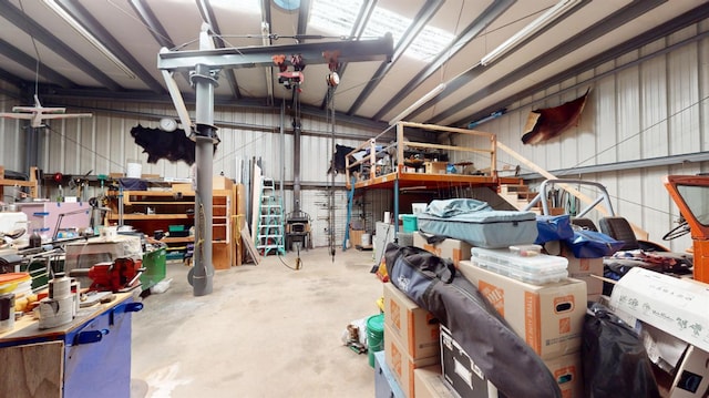 33491 Rd 233, North Fork, CA 93643 - garage with a workshop area