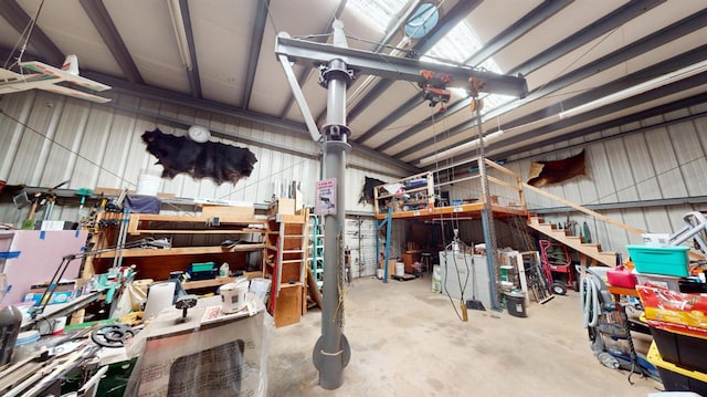 33491 Rd 233, North Fork, CA 93643 - garage featuring a workshop area