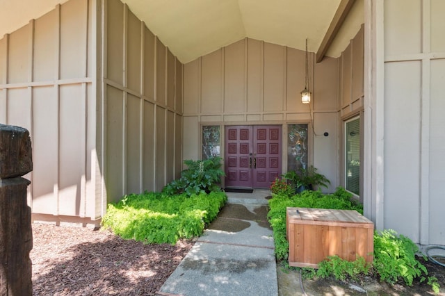 3244 W Fremont Ave, Fresno, CA 93711 - property entrance featuring board and batten siding
