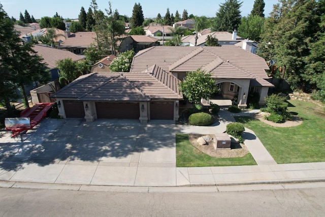3055 Glenville Ave, Madera, CA 93637 - aerial view of residential area