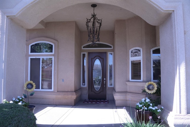 3055 Glenville Ave, Madera, CA 93637 - property entrance with stucco siding