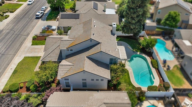 2162 Decatur Ave, Clovis, CA 93611 - aerial view of a pool