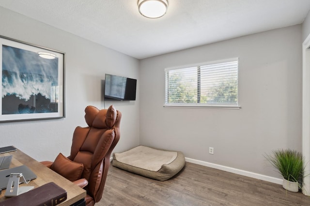 1583 San Gabriel Ave, Clovis, CA 93611 - office featuring wood finished floors and baseboards