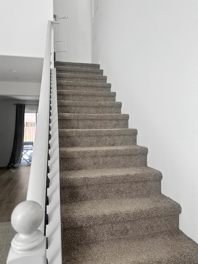 922 Winchell Way W, Madera, CA 93636 - stairs with wood finished floors