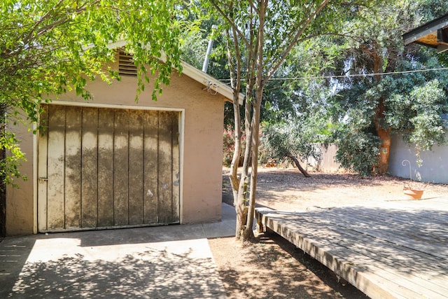 1020 E Saginaw Way, Fresno, CA 93704 - view of garage