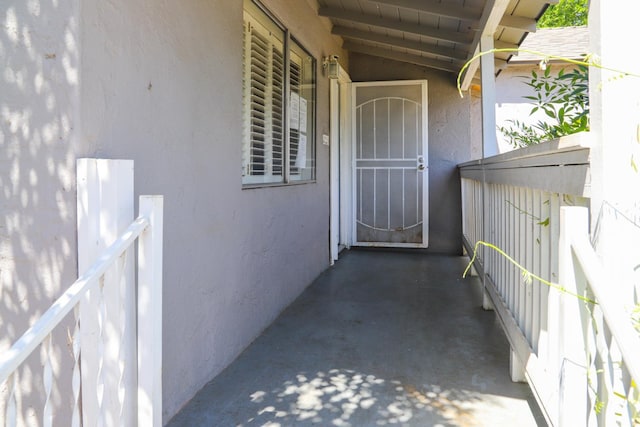 1020 E Saginaw Way, Fresno, CA 93704 - entrance to property featuring stucco siding