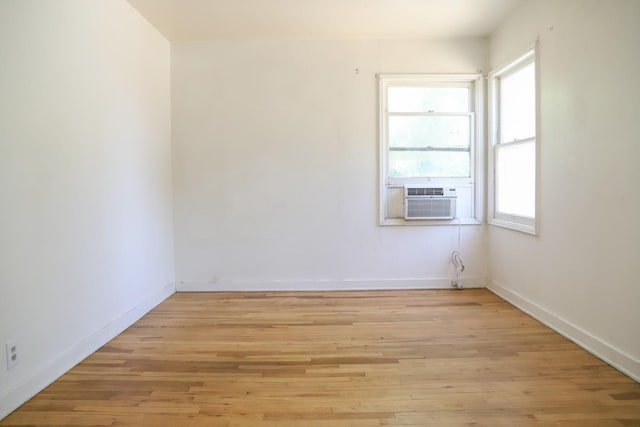 1020 E Saginaw Way, Fresno, CA 93704 - unfurnished room featuring cooling unit and light wood-style floors