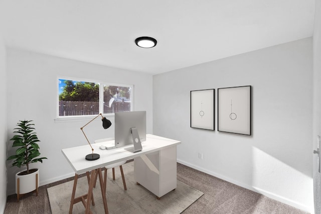 3877 N Ezie, Fresno, CA 93727 - office area featuring light colored carpet and baseboards
