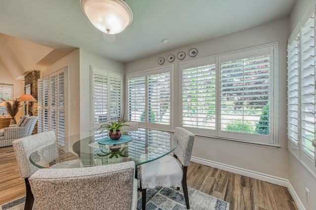 6772 N Wembley Dr, Fresno, CA 93711 - dining room with wood finished floors and baseboards