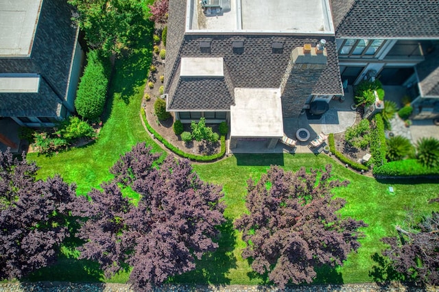 6772 N Wembley Dr, Fresno, CA 93711 - view from above of property